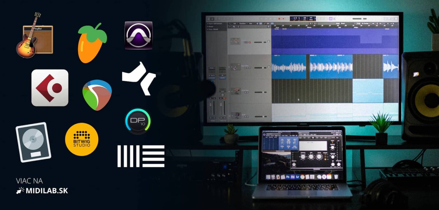 Top 10 najlepších programov na tvorbu hudby, Ableton, Logic Pro X, FL Studio, Cubase, Pro tools